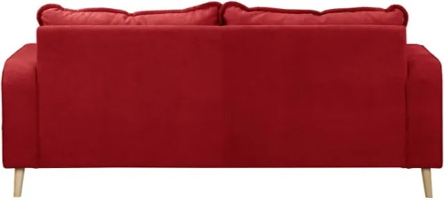 Червен диван 193 cm Beata - Ropez