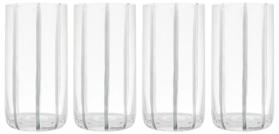 Стъклени чаши в комплект от 4 бр. 450 ml Stripe – Ladelle