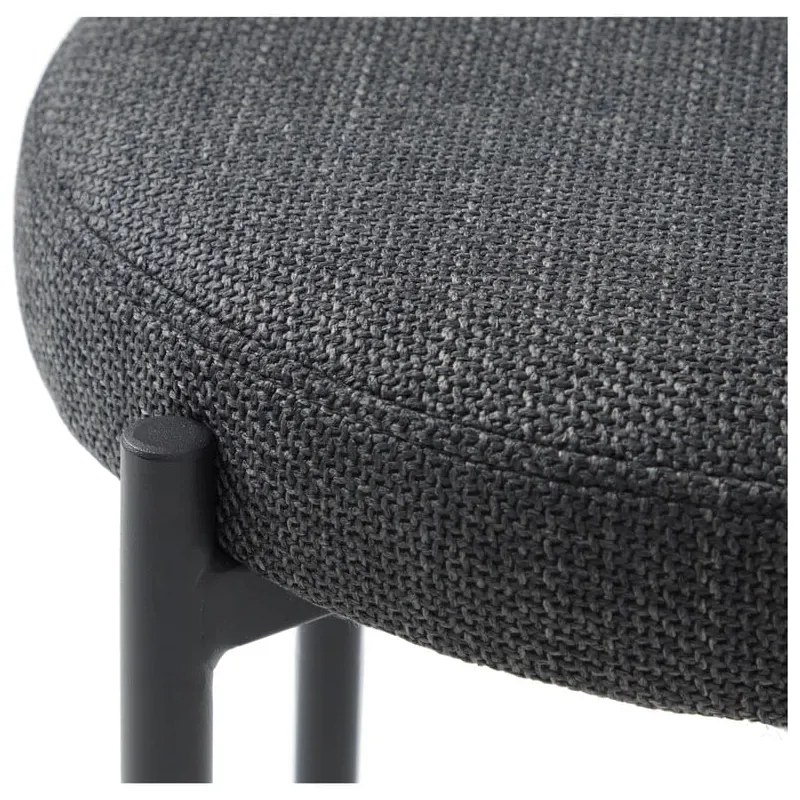 Тъмносив метален стол Pelican – Unique Furniture