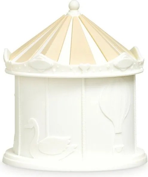 Детска нощна лампа в цвят слонова кост Carousel Off-White – Cam Cam Copenhagen