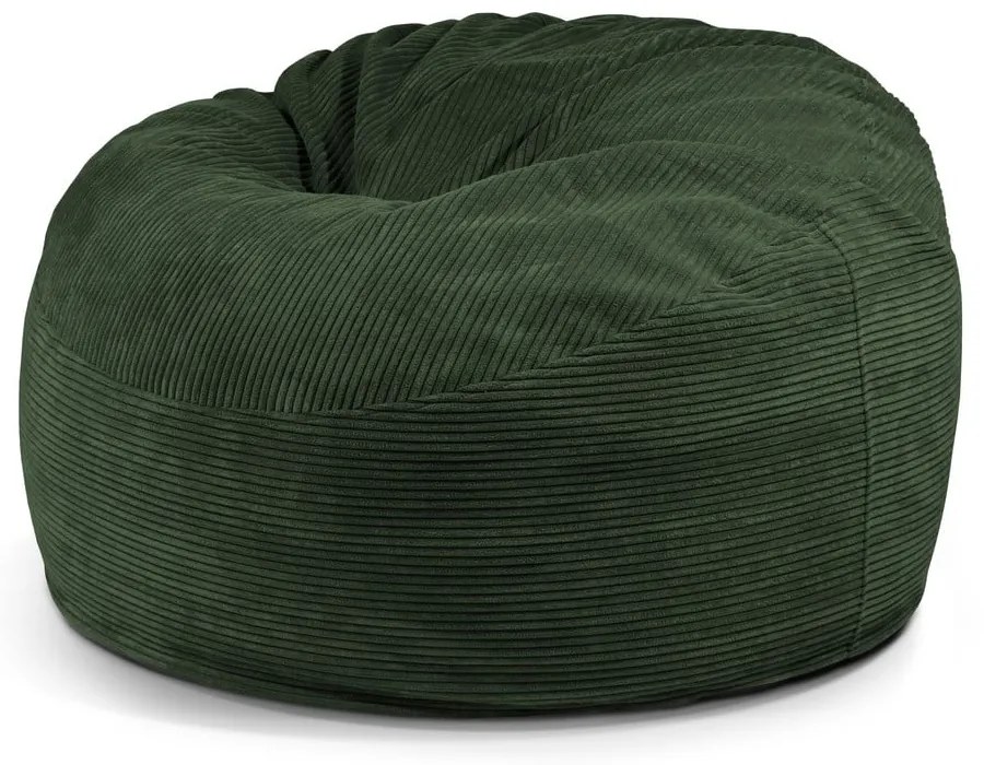 Зелен пуф от рипсено кадифе Om 110 – SLOWDOWN