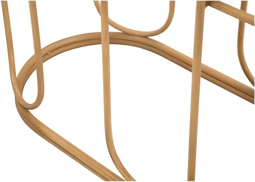 Ратанова конзолна маса в естествен цвят 32x110 cm Samui – Mauro Ferretti