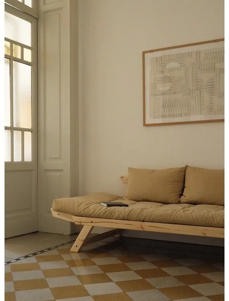 Променлив диван Natural Clear/Linen Beige Bebop - Karup Design