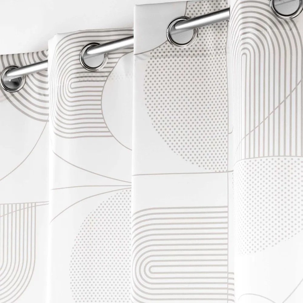 Бяла завеса 140x280 cm Esquisse – douceur d'intérieur