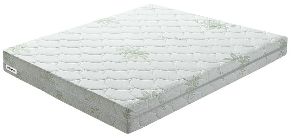 Двустранен матрак от твърда/средно твърда пяна 120x200 cm BonHarmony HR BIO - BENAB