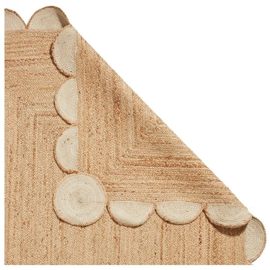 Ютен килим в естествен цвят 160x230 cm Savannah Jute – Think Rugs