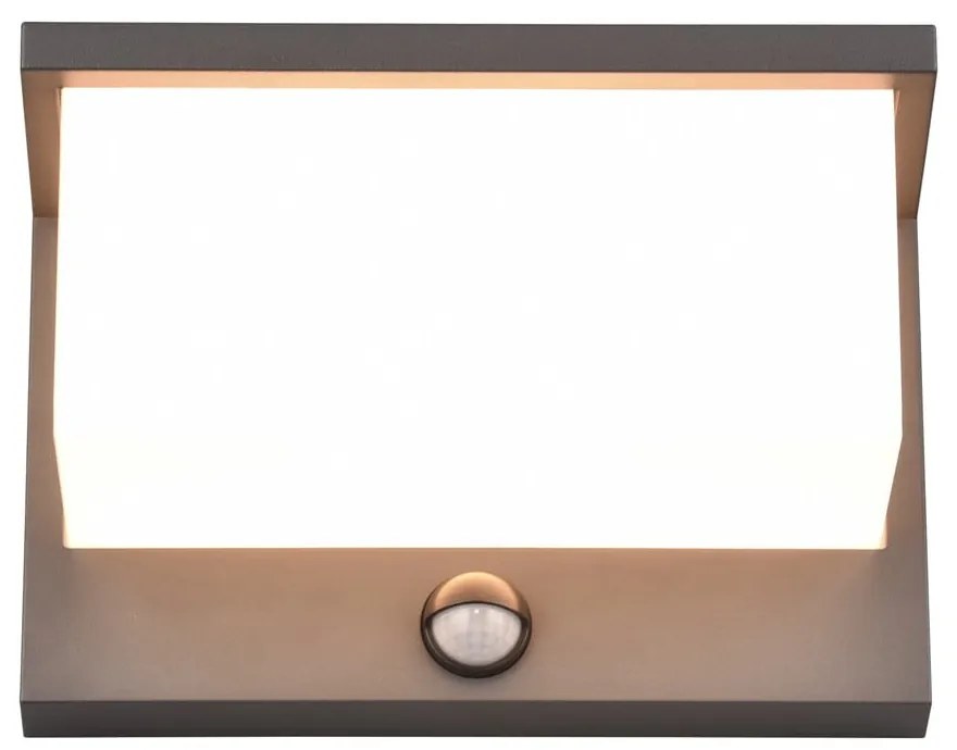 Външно осветително тяло със сензор за движение (височина 15 cm) Nestos – Trio