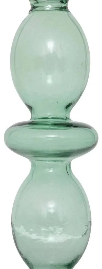 Свещник atmosphera Bubble, Стъкло, 20 cm - Зелен