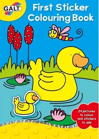 Galt - Моята първа книжка за оцветяване със стикери