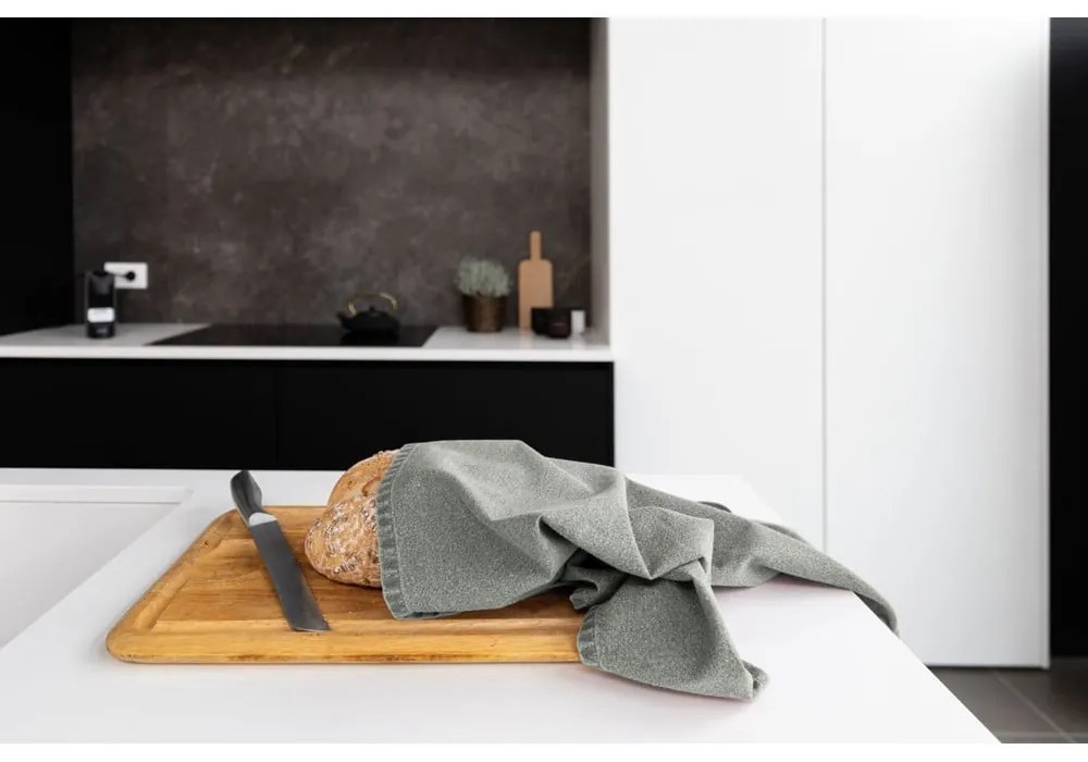 Комплект от 3 зелени кухненски кърпи , 50 x 70 cm - Tiseco Home Studio