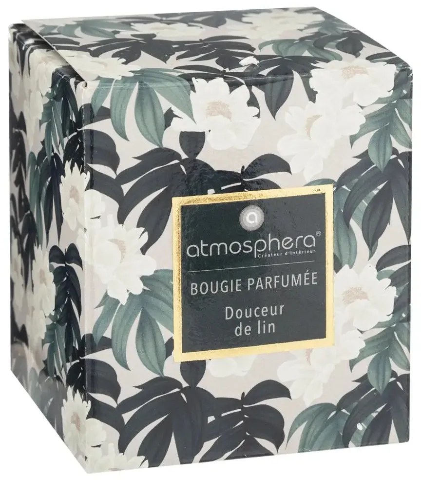 Ароматна свещ atmosphera Neda, Стъкло, 110 g - Tonka Bean