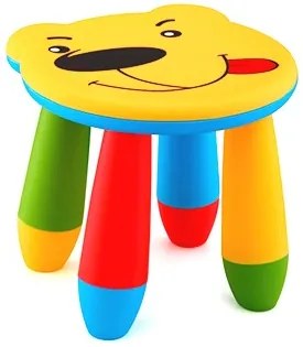 Детско столче Мече - Жълто