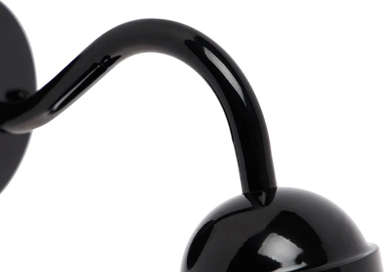 Модерна външна стенна лампа черна IP44 - Канзас