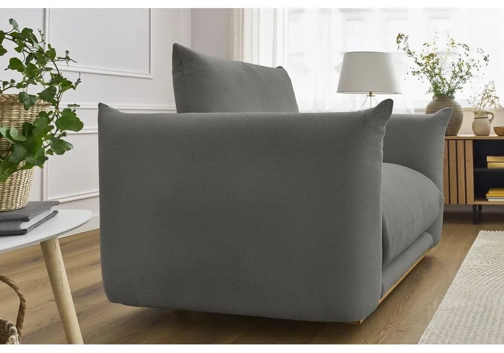 Сиво кресло Ernest – Bobochic Paris