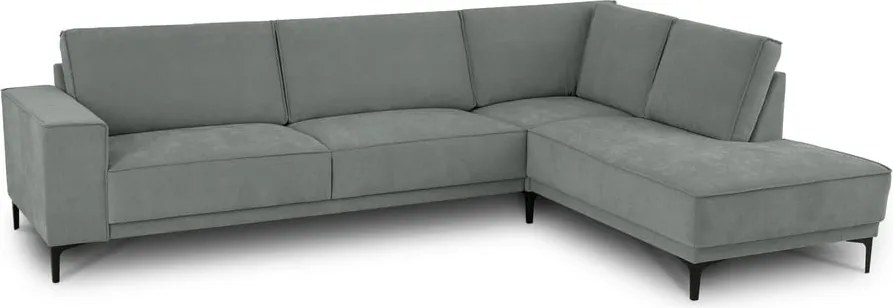 Тъмносив ъглов диван (десен ъгъл) Copenhagen – Scandic