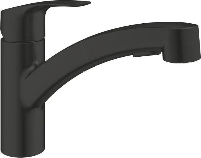 Стоящ смесител за кухня, Eurosmart, Grohe, 303052431, с изтеглящ се душ