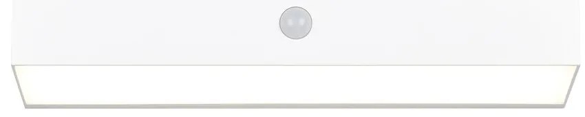 LED стенно външно осветително тяло със соларен панел (височина 6 cm) Silves – Trio