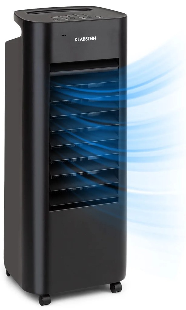 Klarstein IceWind Max, охладител на въздуха, 3-в-1, 330 m³/h 60W, осцилация, 6 литра, таймер, дистанционно управление