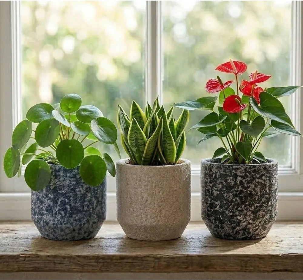 Керамично ръчно изработено покритие за кашпа ø 14 cm Almada – Ego Dekor