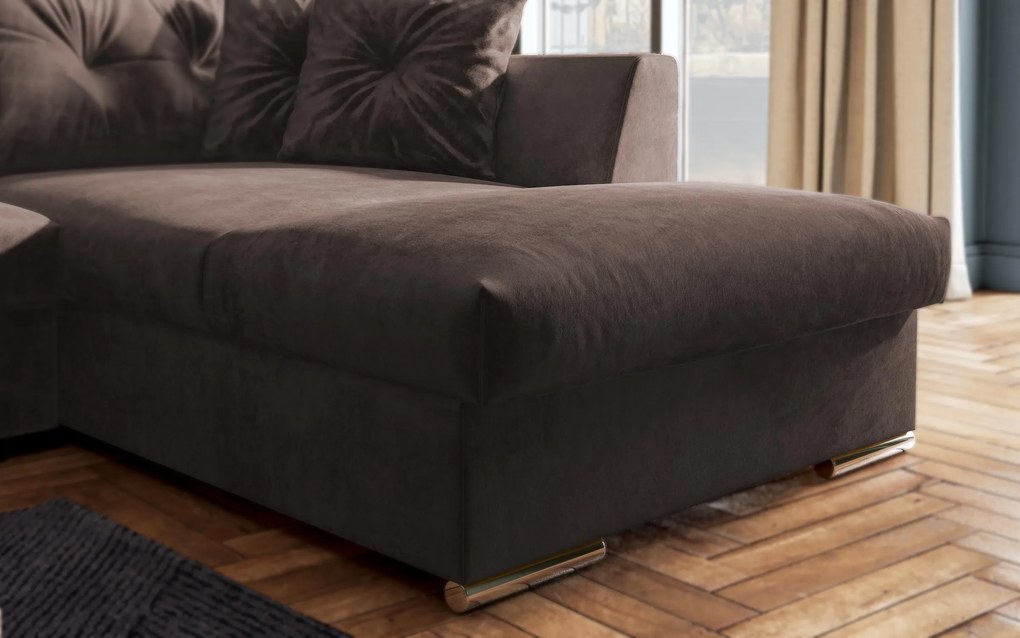 Разтегателен ъглов диван Рим