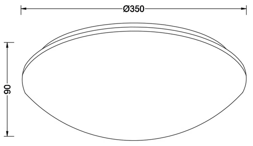 Лампа за таван Alpay-Diameter 28.5 cm.