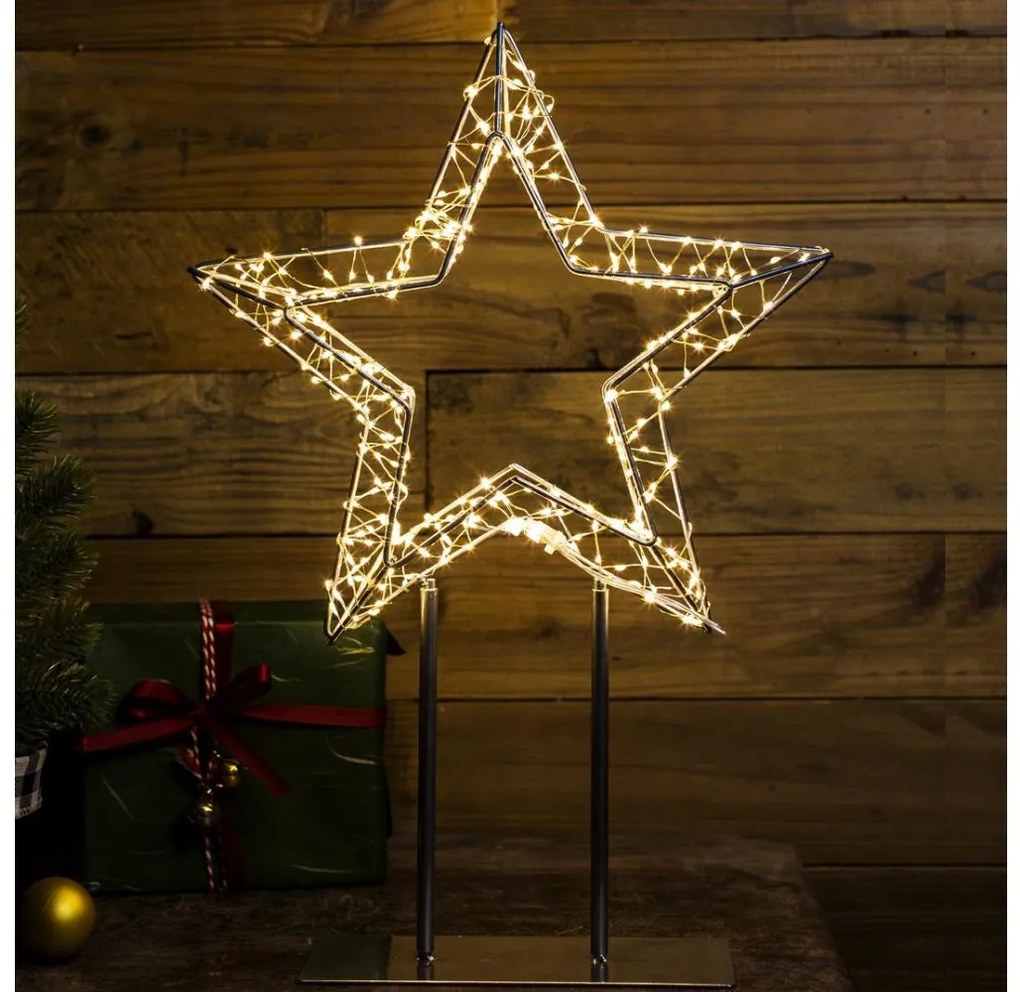 Brilagi - LED Външна коледна украса LED/3,6W/230V IP44 44x30 cm звезда