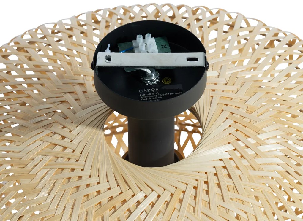 Ориенталска бамбукова таванна лампа - Ostrava Double