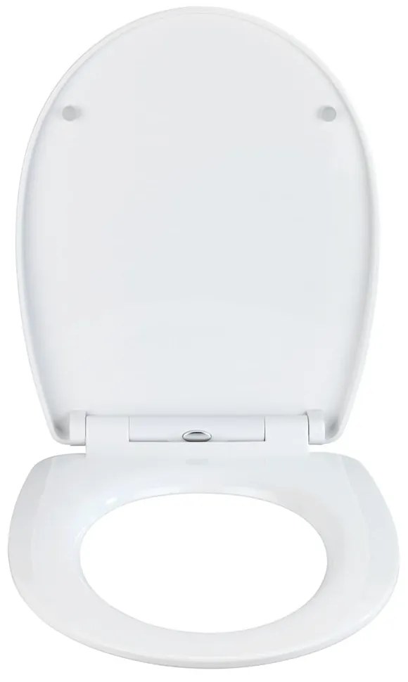 Тоалетна чиния с автоматично затваряне 38 x 45 см Droplets – Wenko