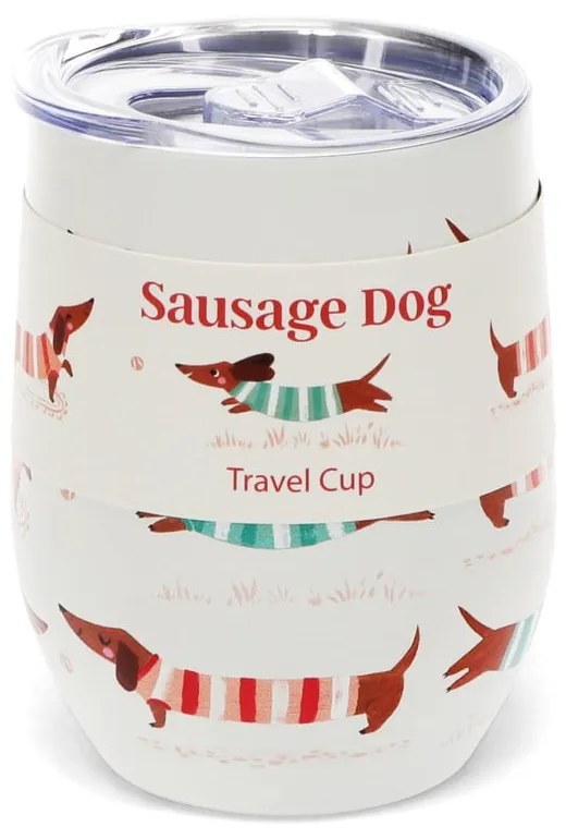 Чаша за път 350 ml Sausage Dog – Rex London
