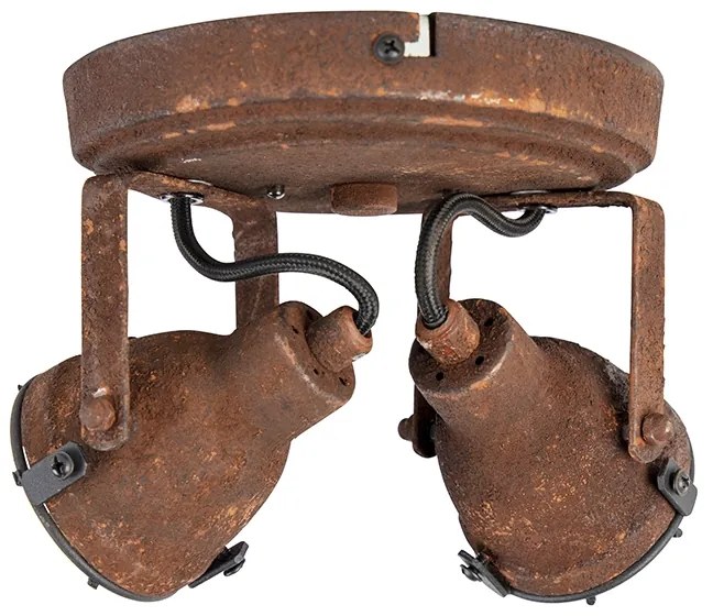 Индустриален прожектор ръждив 2-светлина - Sorra