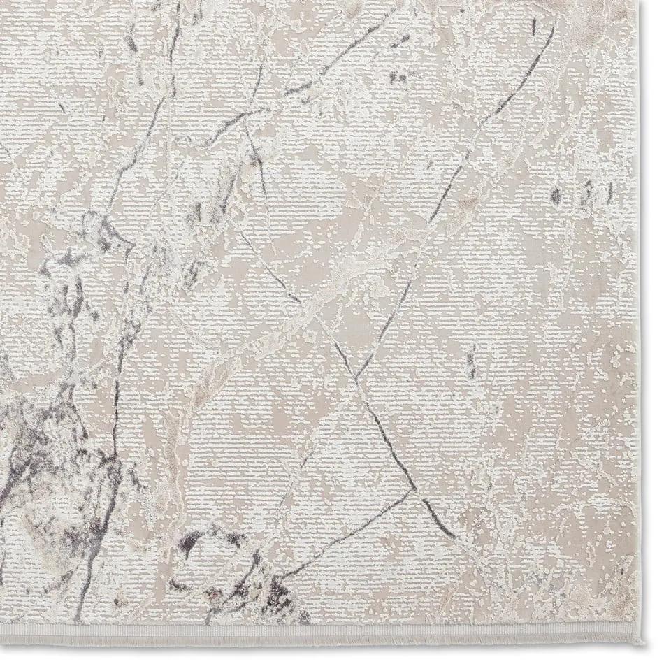 Кремав килим от вискоза 160x230 cm Bellagio – Think Rugs