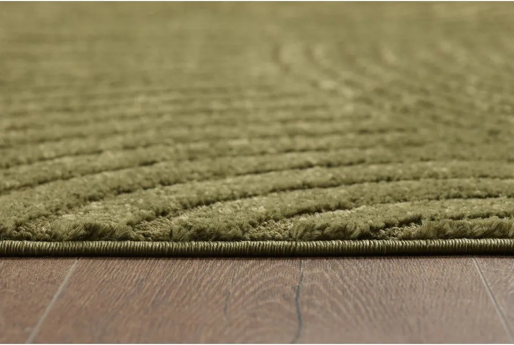 Тъмнозелен килим 120x170 cm Whirl – ESTE