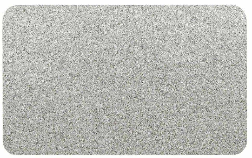 Сив килим за баня 50x80 cm Granite – douceur d'intérieur