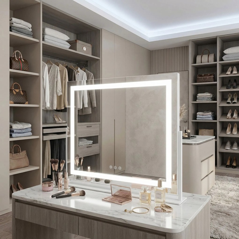Огледало LED STUDIO White 58x45