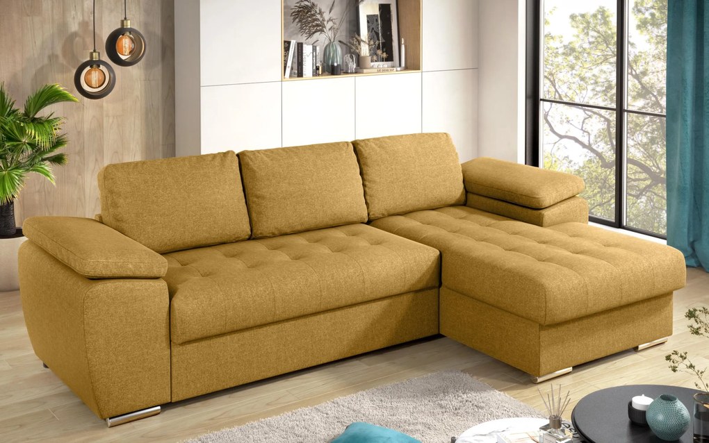 Разтегателен ъглов диван Валенсия Покет