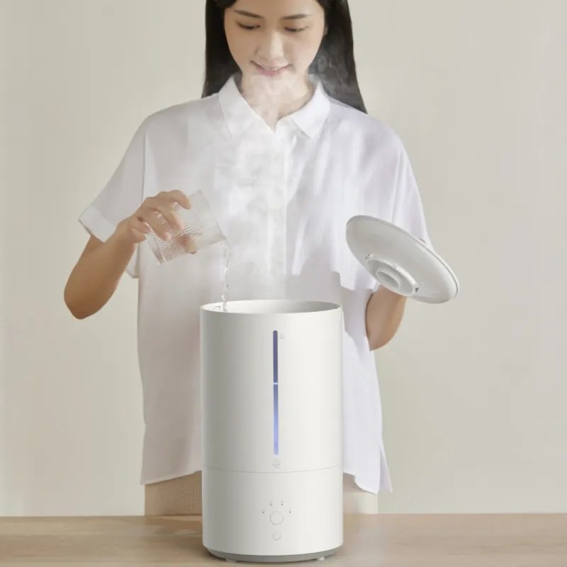 Овлажнител за въздух Xiaomi Smart Humidifier 2 EU BHR6026EU, 28W, 40 м2, 4.5 л, 3 степени, UV-C стерилизация, Мобилно приложение, Ултратих, Бял