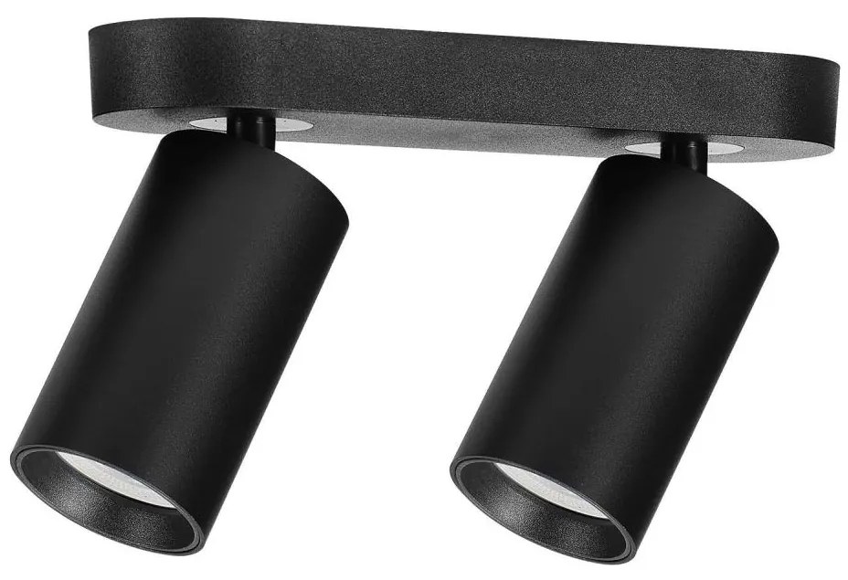 Rabalux 73082 - Точково осветително тяло YORLI 2xGU10/7W/230V черно