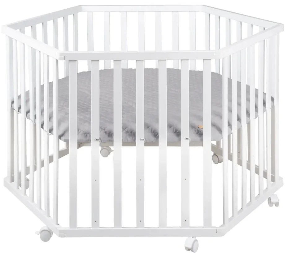 Бяла кошара за игра 112x97 cm Roba style - Roba