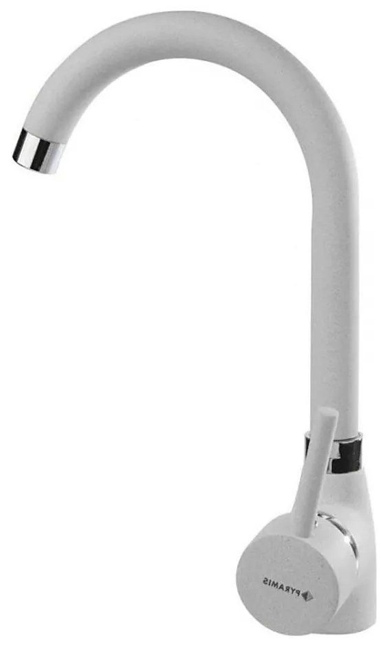 Pyramis 90918601 - Смесител за мивка BELLO бял