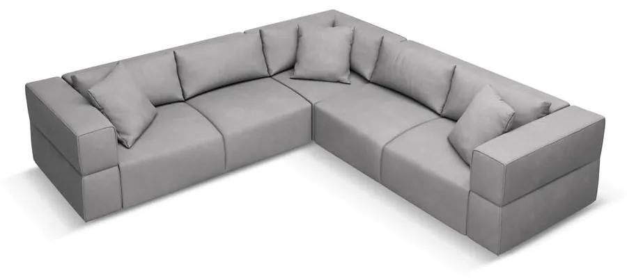 Светлосив променлив ъглов диван Esther – Milo Casa