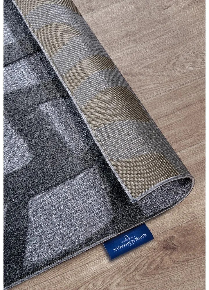 Тъмносин килим от рециклирани влакна 160x230 cm Therese – Villeroy&amp;Boch