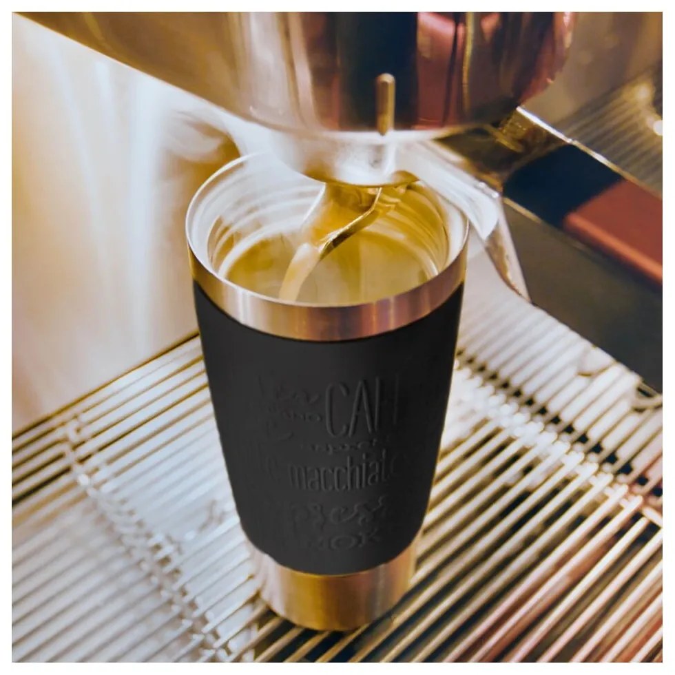 Черна чаша за път 360 ml – Tefal