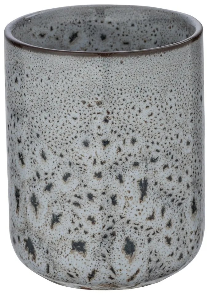 Сива керамична чаша за четки за зъби Oviedo - Wenko