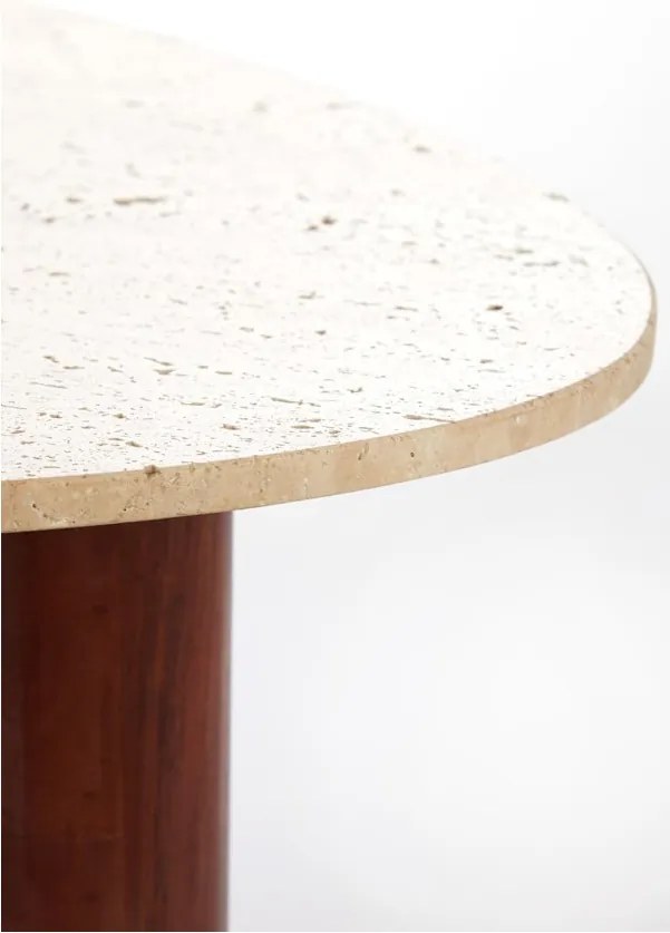 Кафява масичка за кафе 72x90 cm Mahelona – Light &amp; Living