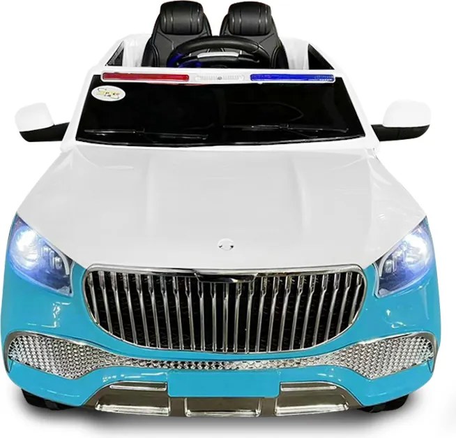 Детска акумулаторна полицейска кола със светлинни сигнали