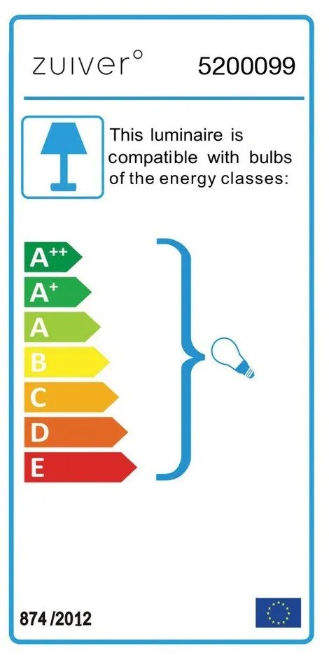 Настолна лампа с черна основа Urban - Zuiver