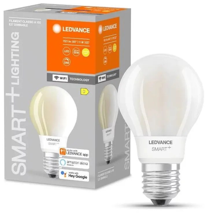 LED Димируема крушка SMART+ FILAMENT E27/11W/230V 2700K Wi-Fi - Ledvance