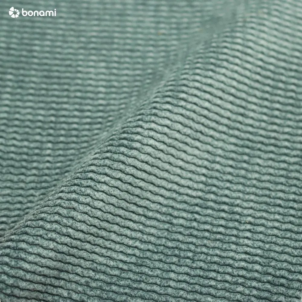 Светлосиньо двойно тапицирано легло с включена подматрачна рамка 180x200 cm Barker – Ropez