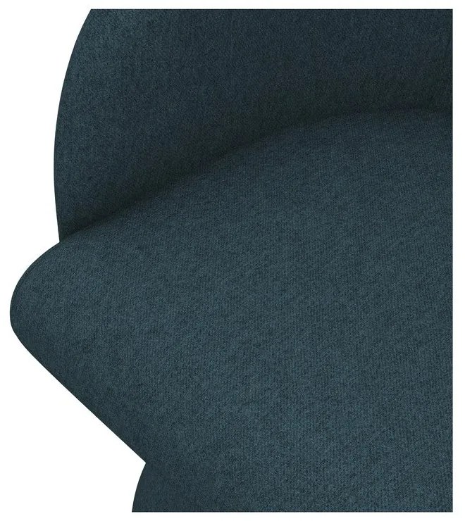 Тапициран трапезен стол в петролен цвят Kanoa – Makamii