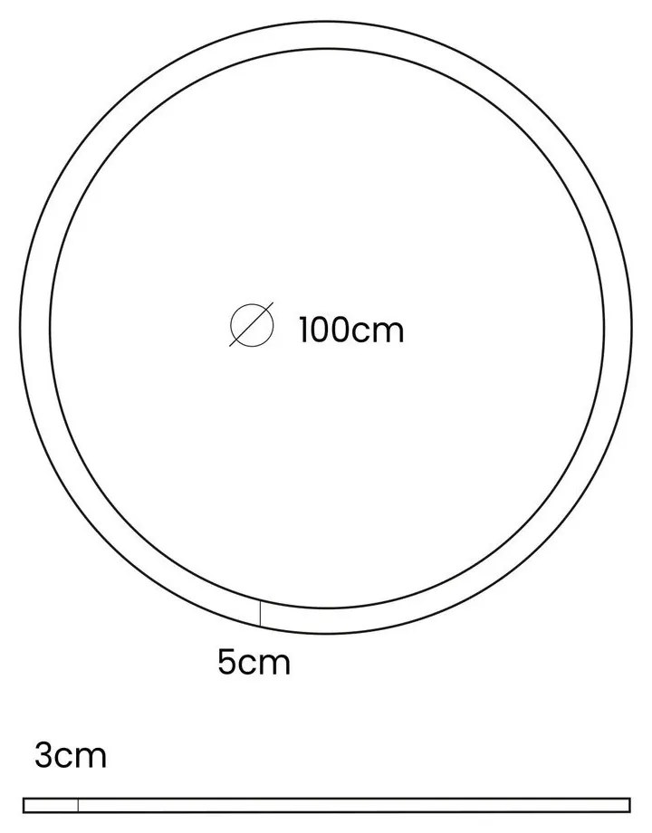 Розово детско килимче за игра ø 100 cm – Meowbaby